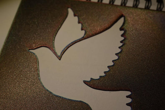 Dove Reusable Plastic Stencil | Custom Art & Craft Stencil | 3D Printed Drawing Template | Painting, Journaling, DIY Projects (Copy)